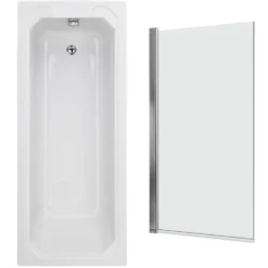 Butler & Rose Art Deco Shower Bath & Shower Screen