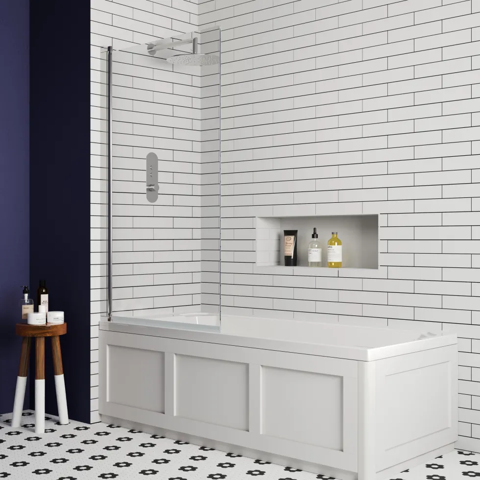 Butler & Rose Art Deco Shower Bath & Shower Screen