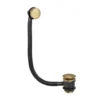 Butler & Rose Beatrice Brushed Brass Click Clack Bath Waste & Overflow