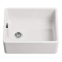 Butler & Rose Belfast Butler Kitchen Sink with Victoria Kitchen Tap & Basket Strainer Waste