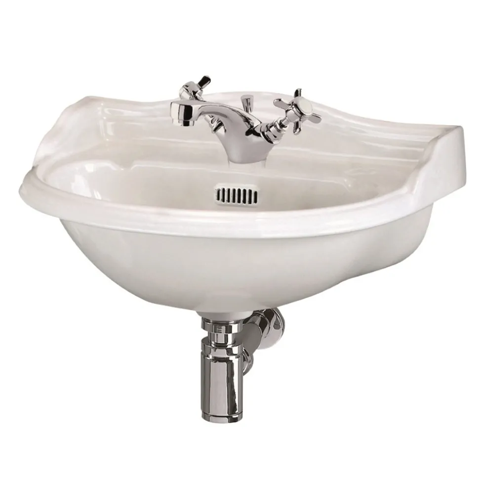 Butler & Rose Benedict 500mm Basin & Bottle Trap - 1 Tap Hole