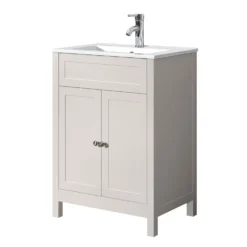 Butler & Rose Catherine Bathroom Suite with Vanity Unit & Close Coupled Toilet (Excluding Seat)