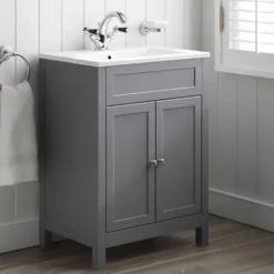 Butler & Rose Catherine Bathroom Suite with Vanity Unit & Close Coupled Toilet (Excluding Seat)