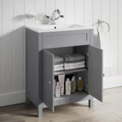 Butler & Rose Catherine Bathroom Suite with Vanity Unit & Close Coupled Toilet (Excluding Seat)