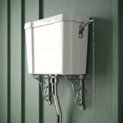 Butler & Rose Catherine High Level Toilet with Pan, Cistern & Flush Pipe Kit