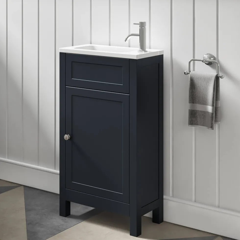 Butler & Rose Catherine Traditional Cloakroom Toilet & Vanity Unit Bathroom Suite