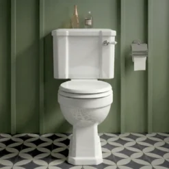 Butler & Rose Catherine Traditional Close Coupled Toilet (Excluding Seat)