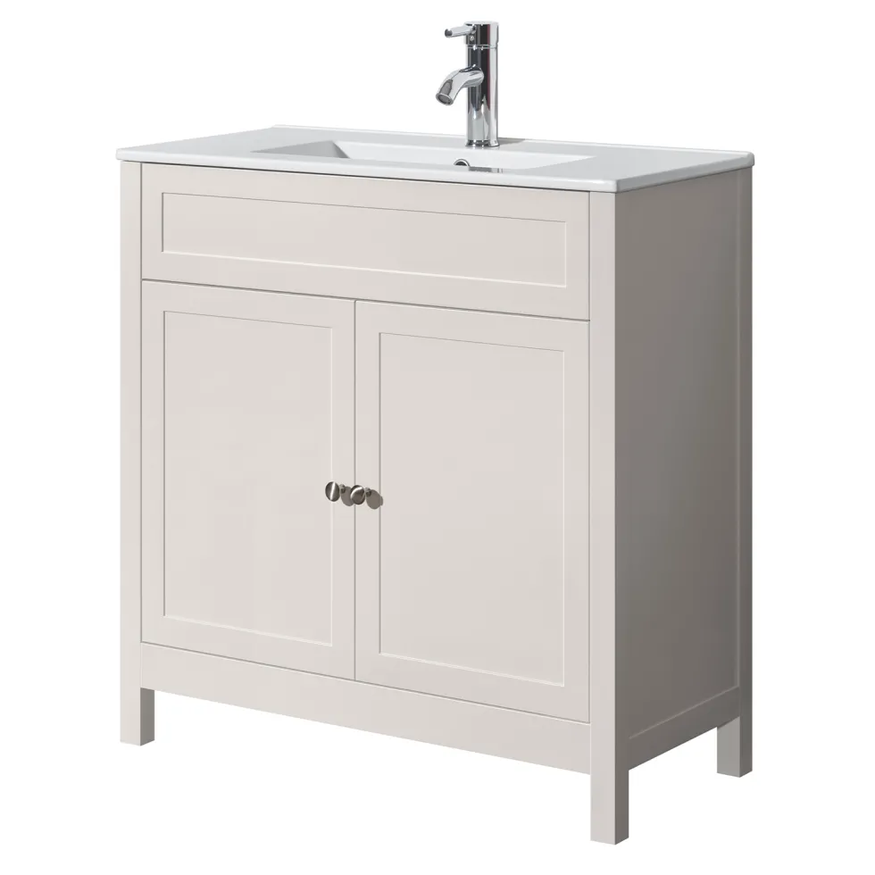 Butler & Rose Catherine Traditional 800mm Floorstanding Vanity Unit with Basin