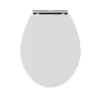 Butler & Rose Catherine White Wooden Soft Close Toilet Seat With Quick Release