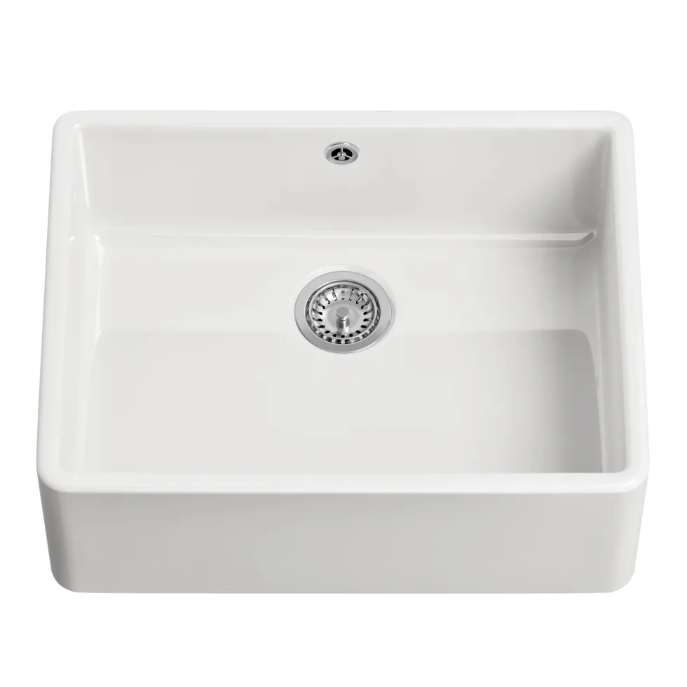 Butler & Rose Ceramic Fireclay Belfast / Butler Kitchen Sink - 595 x 450mm