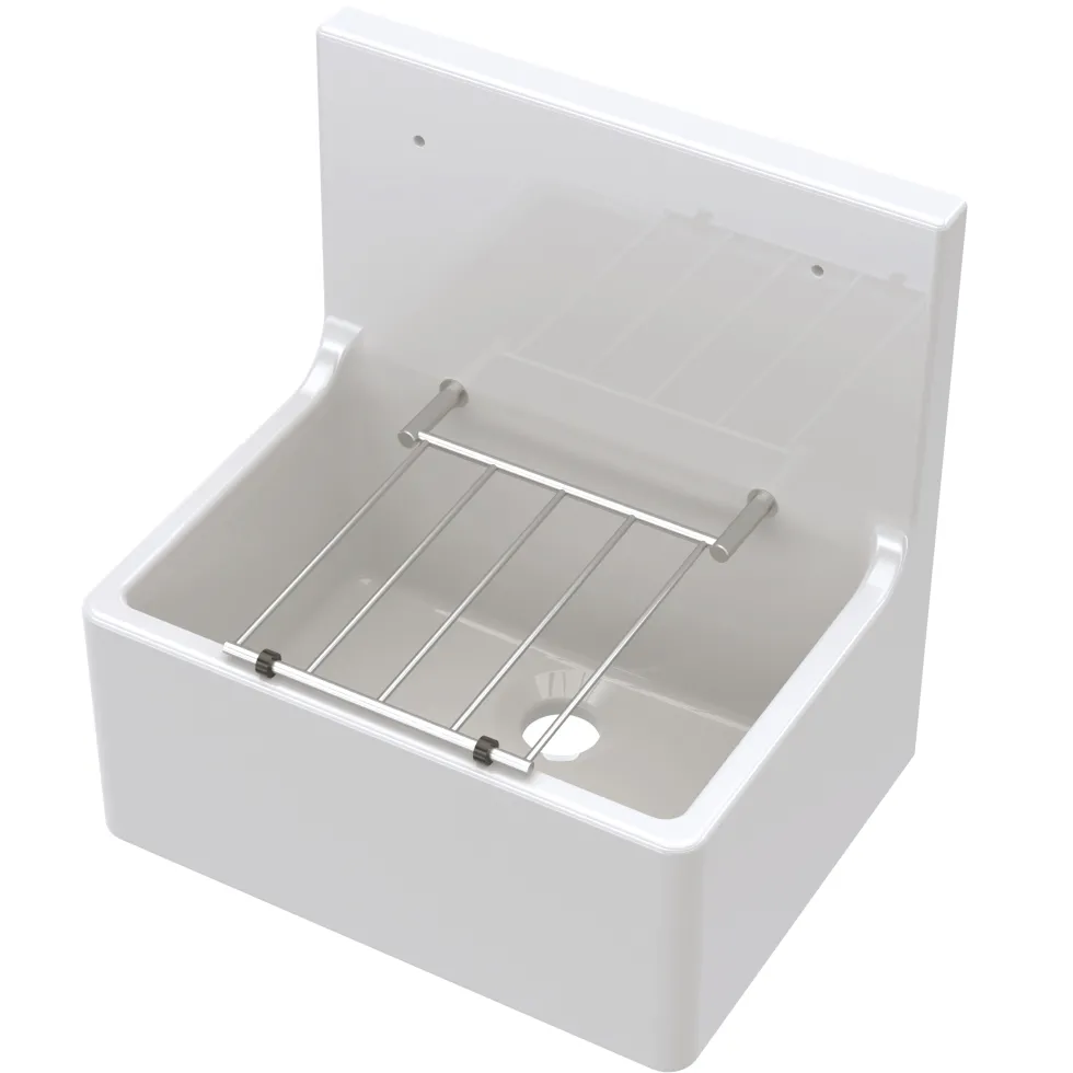 Butler & Rose Ceramic Fireclay Cleaner Sink - 515 x 393mm