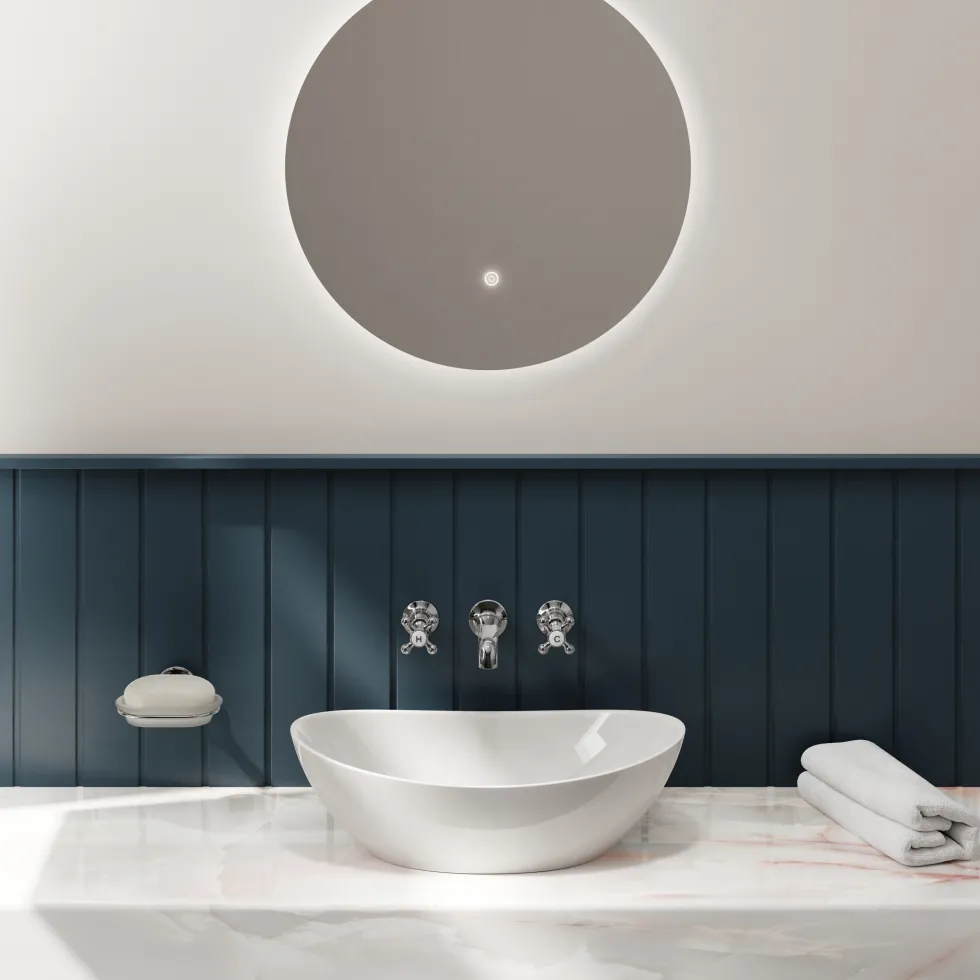 Butler & Rose Ceramic Oval Countertop Basin - 560mm