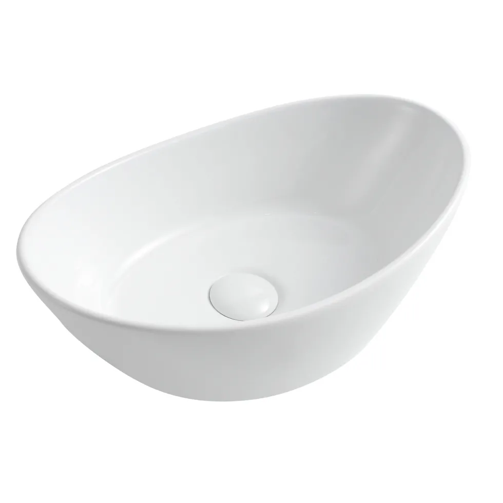 Butler & Rose Ceramic Oval Countertop Basin - 560mm