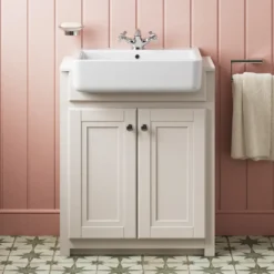 Butler & Rose Darcy Traditional Floorstanding Vanity Unit with Belfast Basin