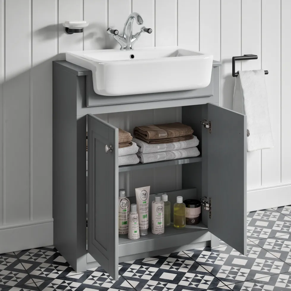 Butler & Rose Darcy Traditional Toilet & Vanity Unit Bathroom Suite