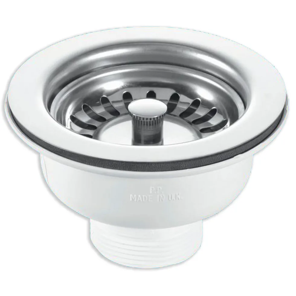 Butler & Rose Dream 1 Bowl White Ceramic Fireclay Kitchen Sink & Victoria Traditional Kitchen Mixer Tap