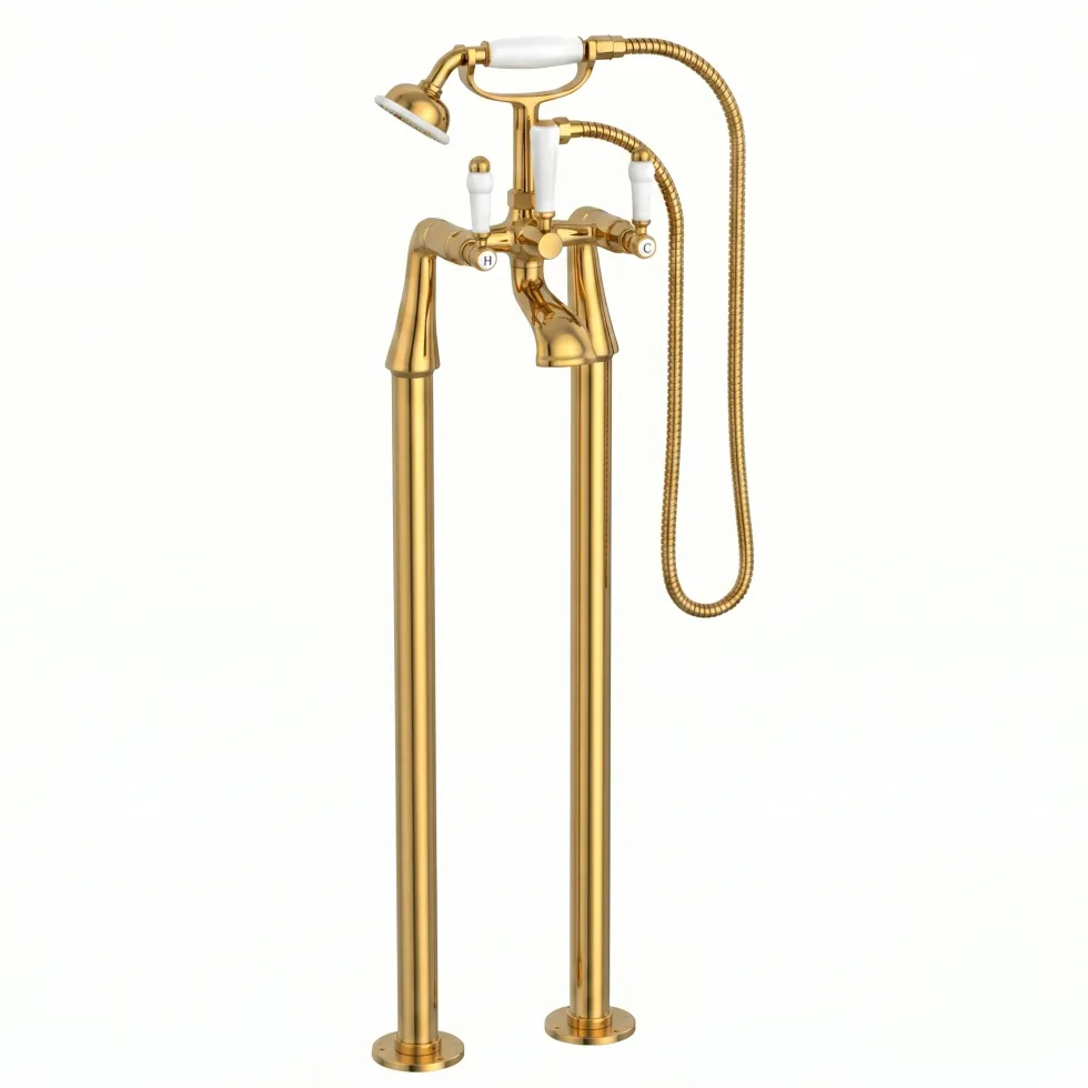 Butler & Rose Eliza Lever Freestanding Bath Shower Mixer Tap