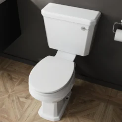 Butler & Rose Ophelia Traditional Close Coupled Toilet (Excluding Seat)