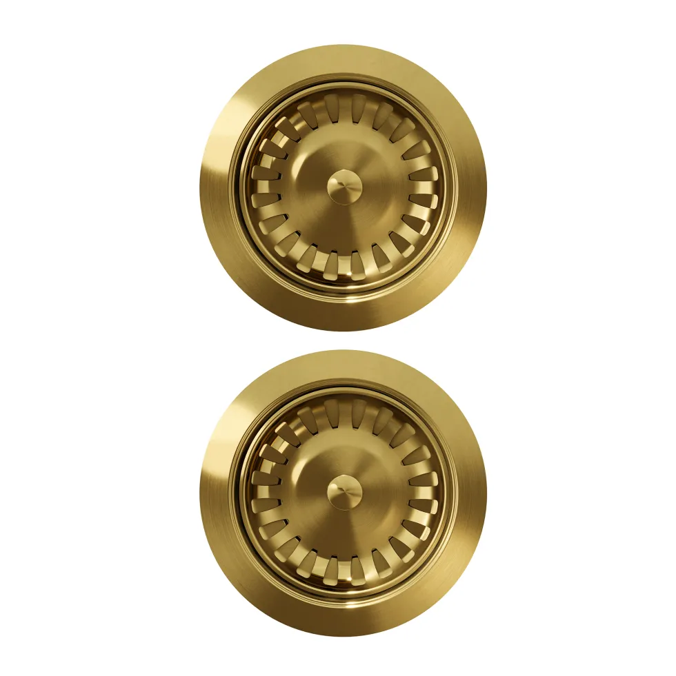 Butler & Rose Premium 90mm 2 Bowl Kitchen Sink Strainer Wastes