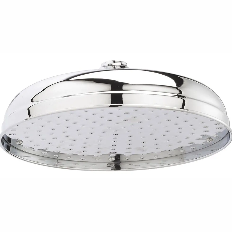 Butler & Rose Victoria 300mm Traditional Fixed Apron Shower Head & Arm