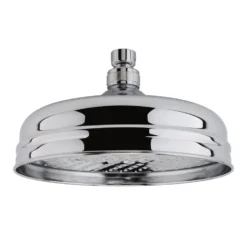 Butler & Rose Victoria 200mm Traditional Fixed Apron Shower Head & Shower Arm