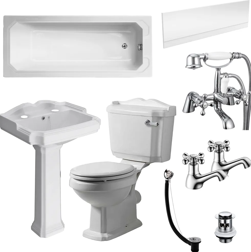 Butler & Rose Winston Complete Traditional Bathroom Suite