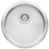 Caple Form Inset or Undermount Satin Stainless Steel Drainer - 450 x 450mm