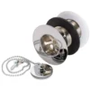 Caple 65mm Chrome Slotted Plug & Chain Waste