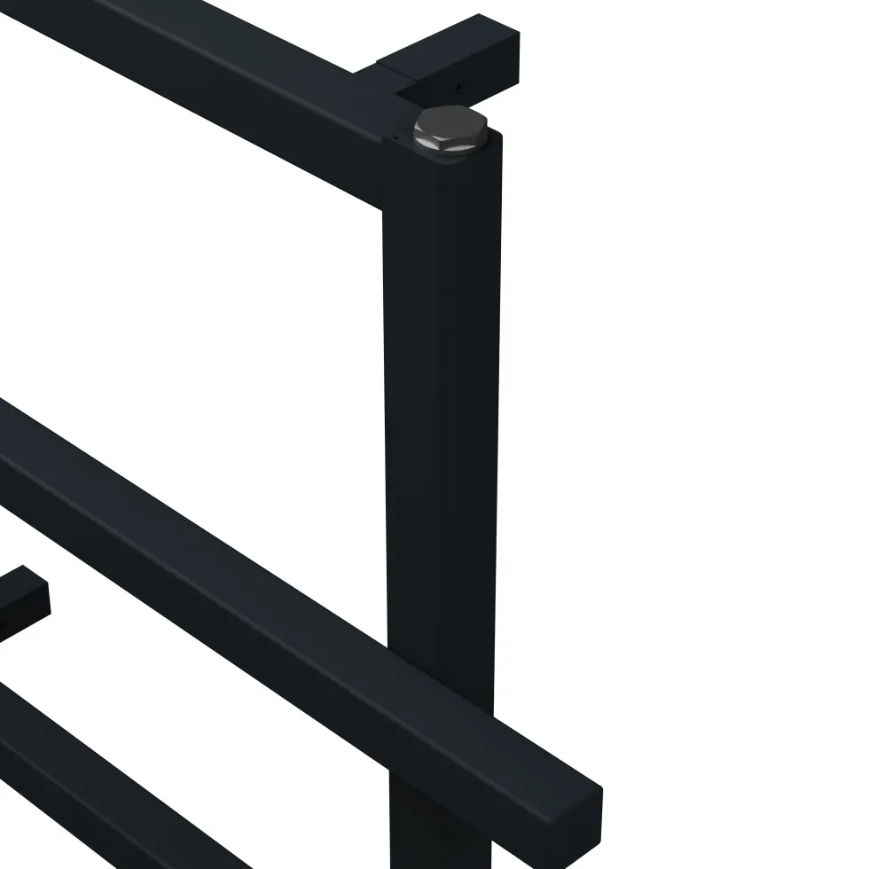 Carisa Ajax 1 Aluminium Designer Heated Towel Rail