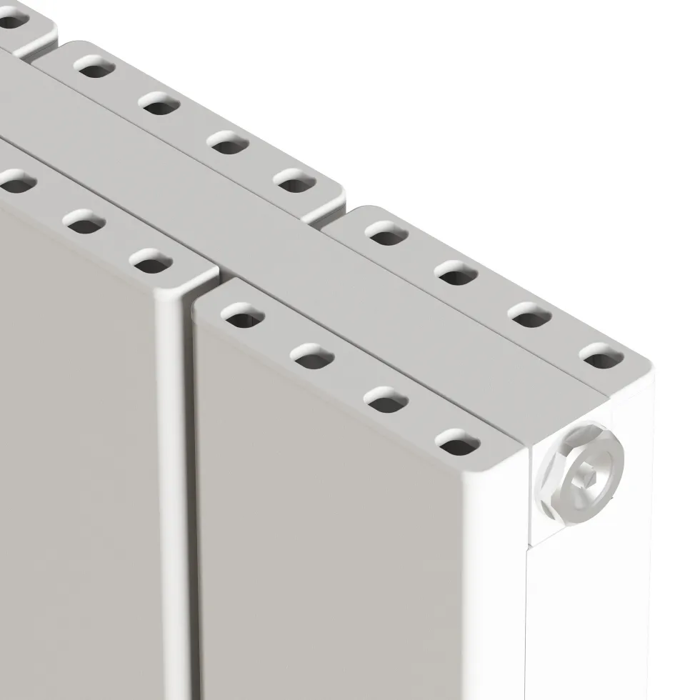 Carisa Angers Double Panel Vertical Aluminium Radiator