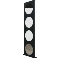 Carisa Circles Aluminium Vertical Mirror Radiator