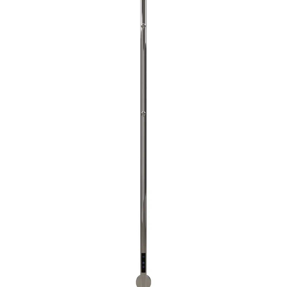 Carisa Dante Stainless Steel Single Electric Heated Towel Bar
