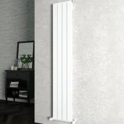 Carisa Elite Flat Panel Textured Vertical Aluminium Radiator