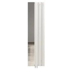 Carisa Entrée Mirrored Vertical Aluminium Designer Radiator