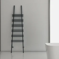 Carisa Jacobs Floor Mounted Ladder Aluminium Heated Towel Rail - 2000 x 535mm