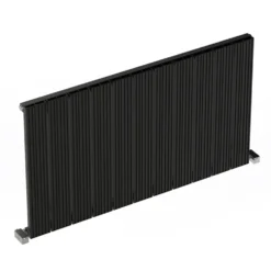 Carisa Monza Single Panel Horizontal Aluminium Radiator