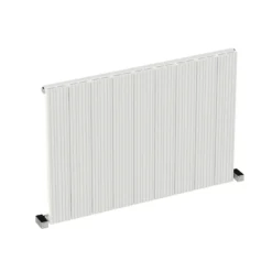 Carisa Monza Single Panel Horizontal Aluminium Radiator