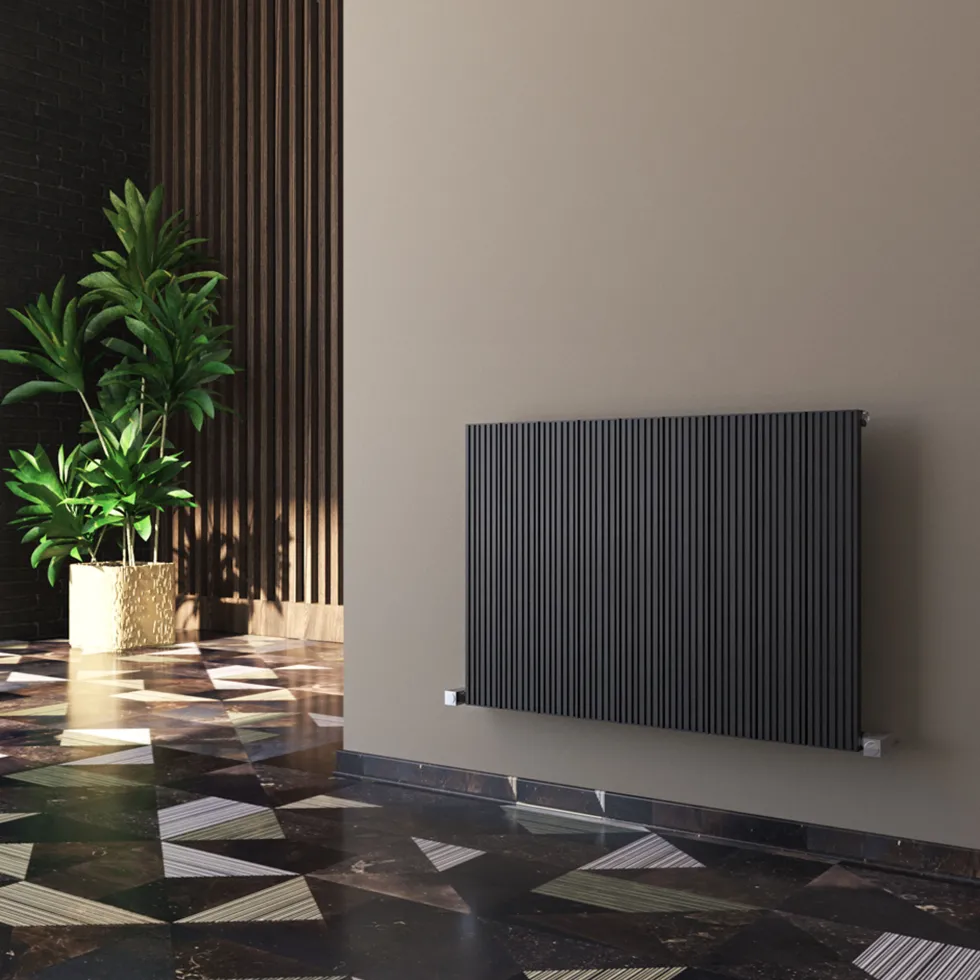 Carisa Monza Single Panel Horizontal Aluminium Radiator