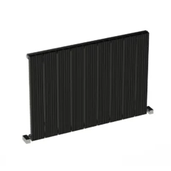 Carisa Monza Single Panel Horizontal Aluminium Radiator