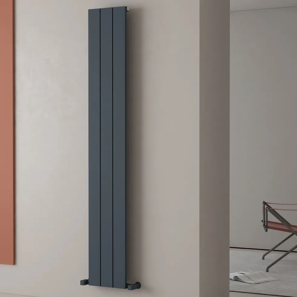 Carisa Nemo Single Panel Vertical Aluminium Radiator