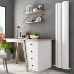 Carisa Nixie Vertical Aluminium Radiator