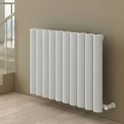 Carisa Otto Oval Single Panel Horizontal Aluminium Radiator