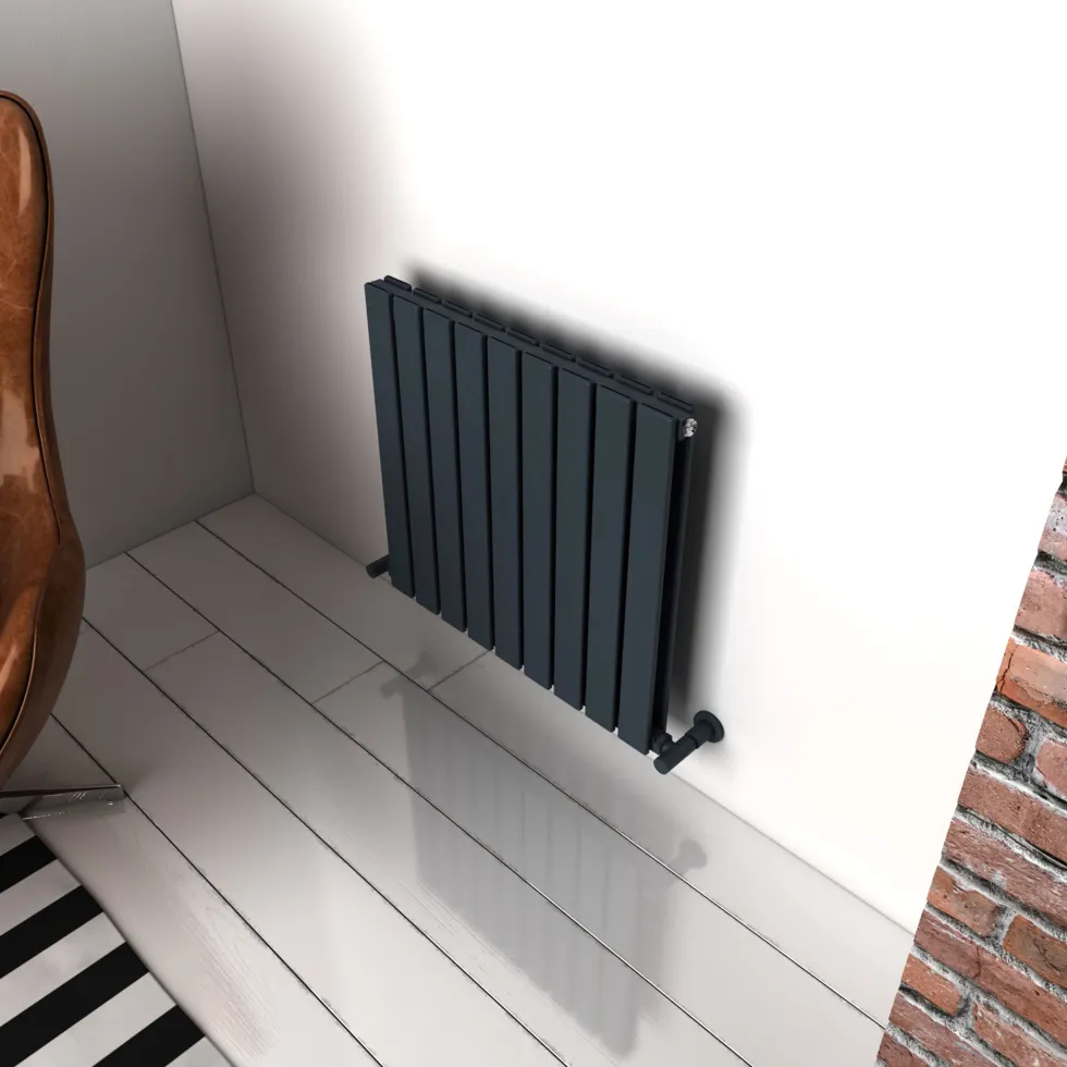 Carisa Plata Double Panel Horizontal Aluminium Radiator