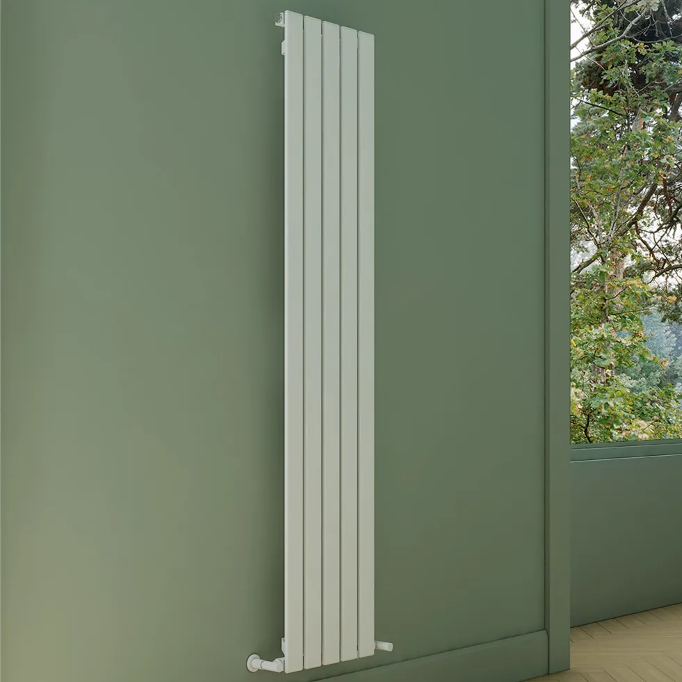 Carisa Plata Single Panel Vertical Aluminium Radiator
