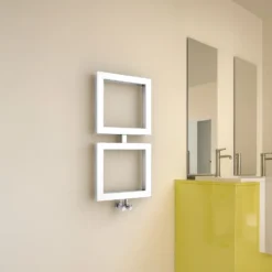 Carisa Ruma Stainless Steel Designer Heated Towel Rail