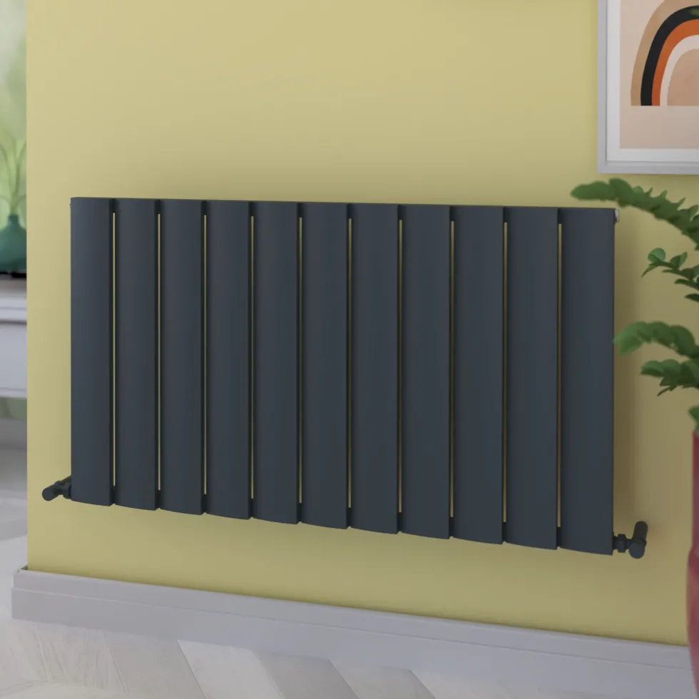 Carisa Step Horizontal Single Panel Aluminium Radiator