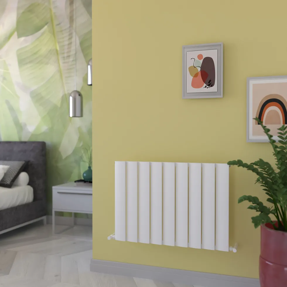 Carisa Step Horizontal Single Panel Aluminium Radiator