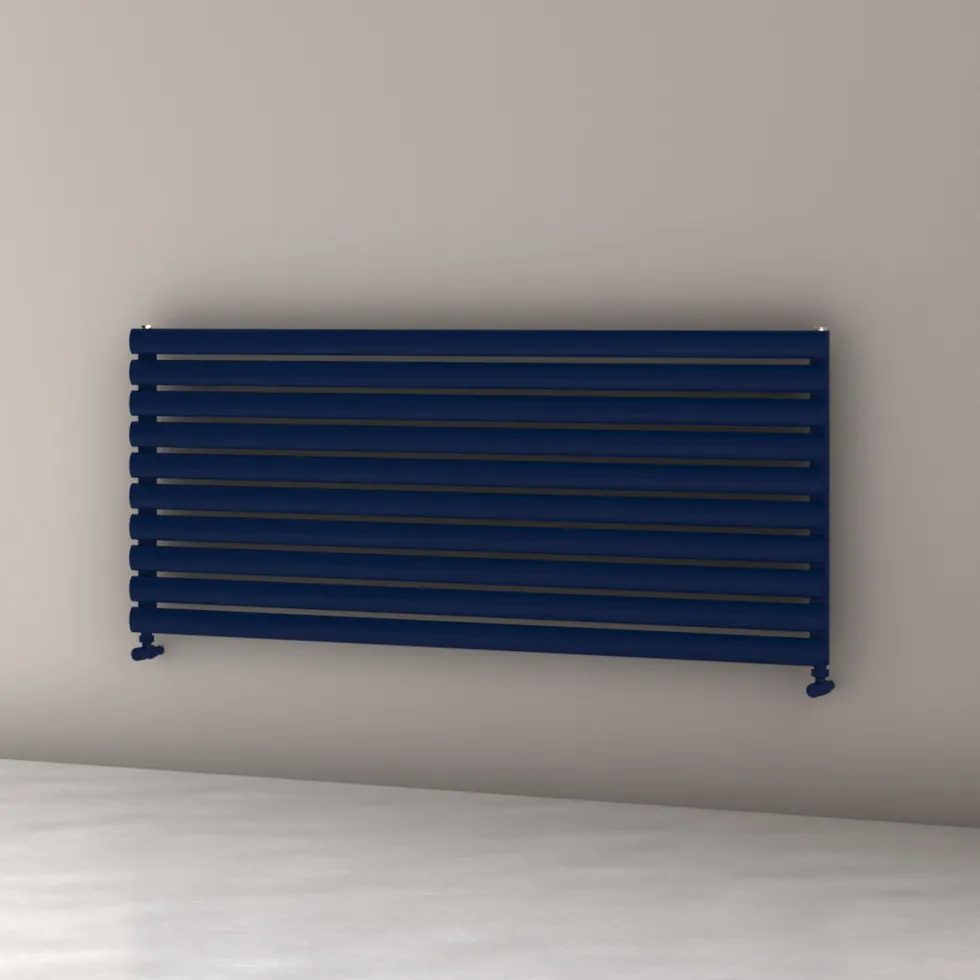Carisa Tallis XL Oval Single Panel Horizontal Aluminium Radiator