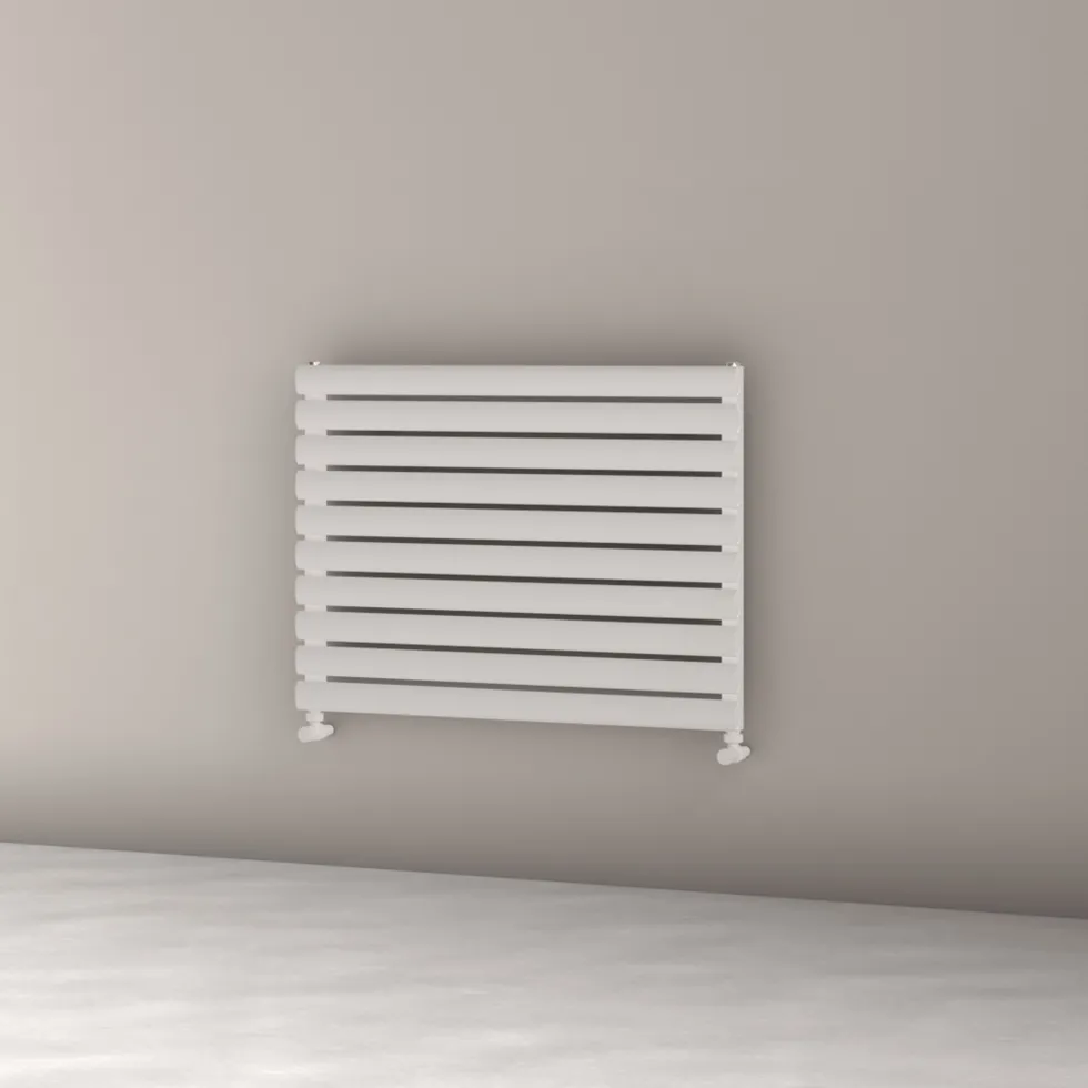 Carisa Tallis XL Oval Single Panel Horizontal Aluminium Radiator
