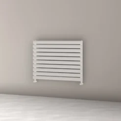 Carisa Tallis XL Oval Single Panel Horizontal Aluminium Radiator
